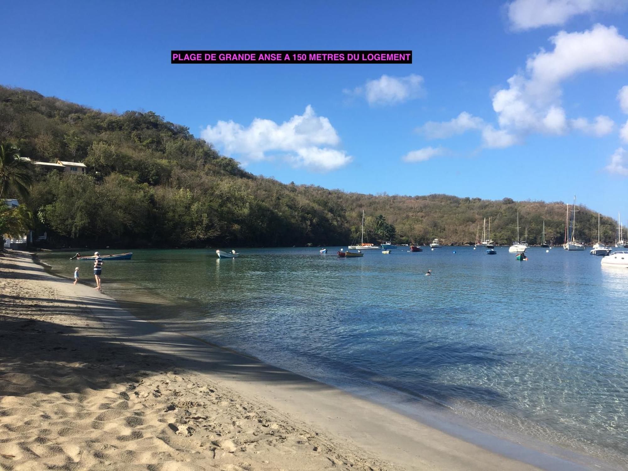 Bungalow "Doussin' Kreyol", Au Calme A 150M De La Plage Grande Anse Zewnętrze zdjęcie
